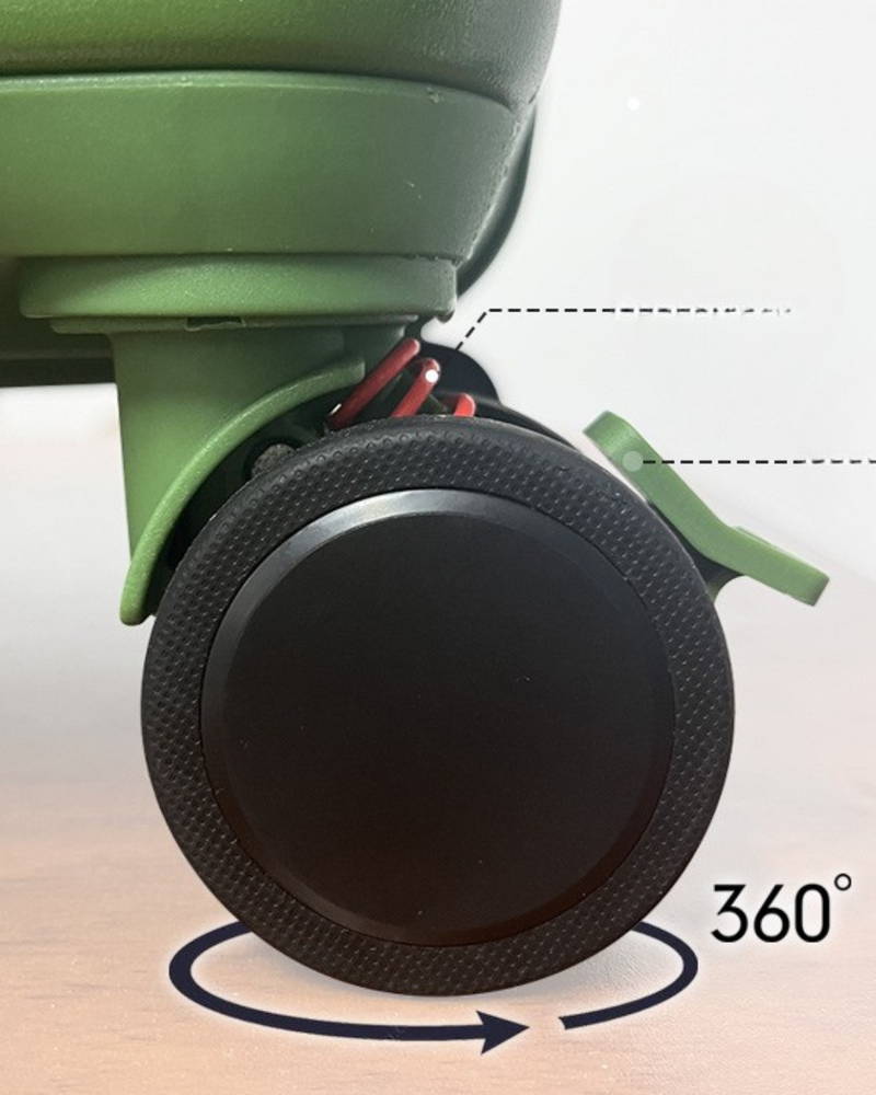 Silent 360° Spinner Wheels