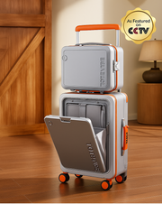 Totevibe Front-Opening Spinner Suitcase