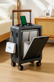 Totevibe Front-Opening Spinner Suitcase