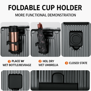 18″ Front-Opening USB Spinner Luggage