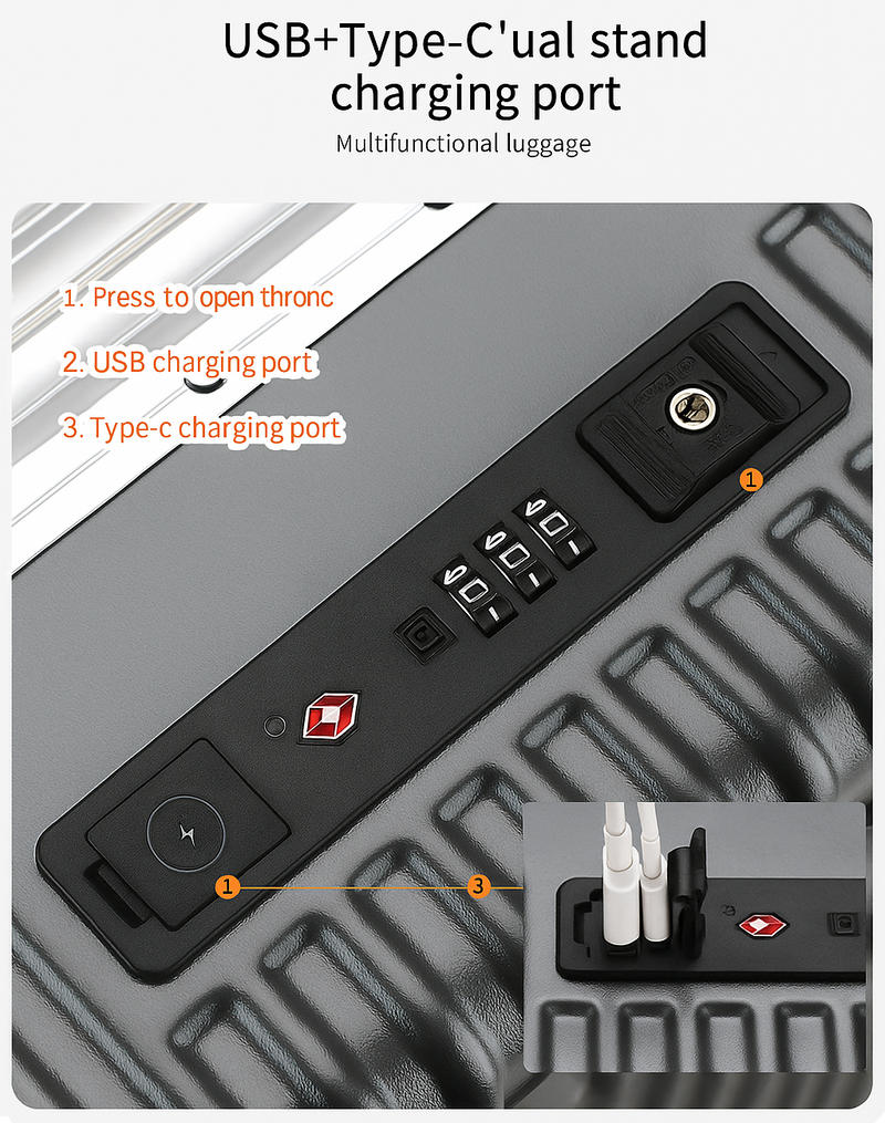 External USB Charging Port