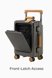 Totevibe Front-Opening Integrated-Frame Spinner Luggage
