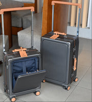 Totevibe Front-Opening Integrated-Frame Spinner Luggage