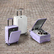 Front-Opening Frame Spinner Luggage 20″ & 24″ Totevibe