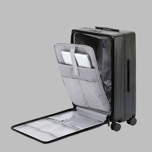 Front-Opening Frame Spinner Luggage 20″ & 24″ Totevibe