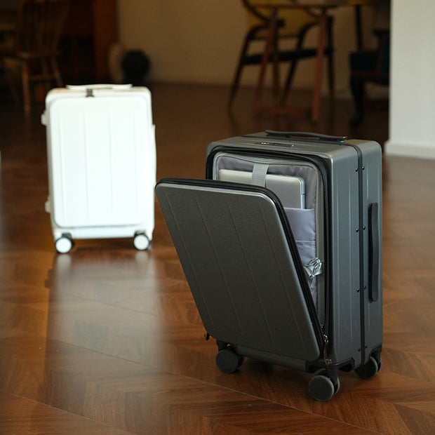 Front-Opening Frame Spinner Luggage 20″ & 24″ Totevibe