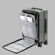 Front-Opening Frame Spinner Luggage 20″ & 24″ Totevibe