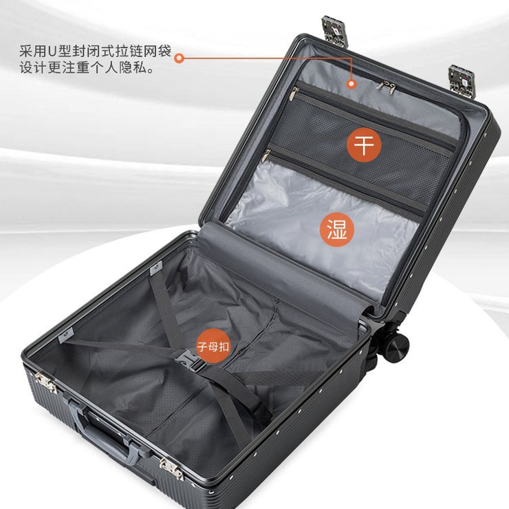 Customisable Suitcase Logo Based on Design - 20/24/26 Inch Cabin Case for Business Company Annual Meeting Gifts