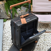 Totevibe Front-Opening Integrated-Frame Spinner Luggage
