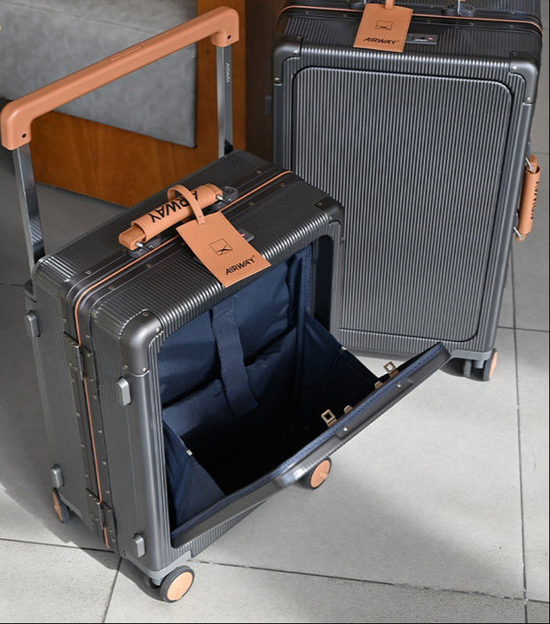 Totevibe Front-Opening Integrated-Frame Spinner Luggage