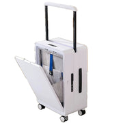 Front-Opening Cabin Suitcase with USB