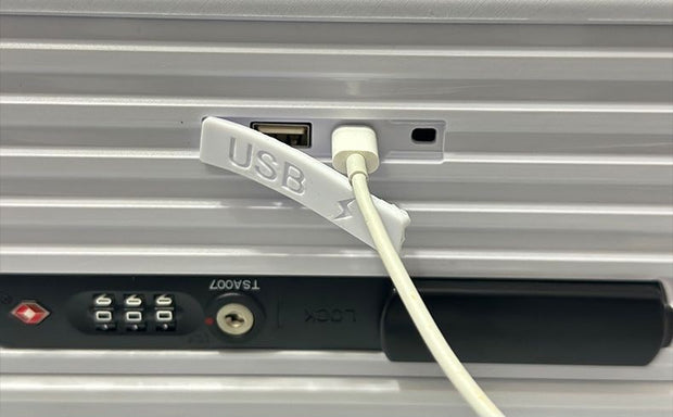 Front-Opening Cabin Suitcase with USB