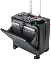 Business Travel Suitcase with USB Charging
