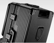 Aluminum Business Carry-On with USB & Dual Front Access