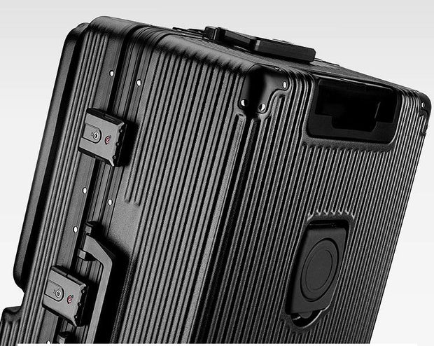 Aluminum Business Carry-On with USB & Dual Front Access